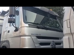 Truk Tipper Sinotruk Hohan 400hp 10 Roda Lhd 40 Ton 20-30cbm ZZ3317N356JB1 abu-abu