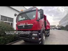 SINOTRUK HOWO TX Model 400HP LHD Tipper Dump Truck 6X4 Dengan lampu Peringatan