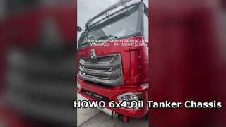 SINOTRUK HOWO 6x4 Truk Tangki Minyak 371HP Pengangkutan Efisien