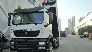 HOWO TX Dump Truck Kapasitas 390HP Daya 20CBM