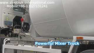 Truk Pengaduk Beton Sinotruk Howo 371HP 10-20CBM
