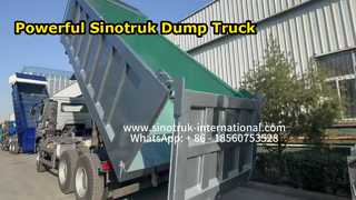SINOTRUK Dump Truck Solusi Transportasi Tugas Berat