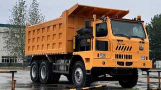 Lihat Demo Tipper Penambangan 6×4 90Ton 430HP LHD